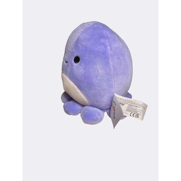 Squishmallows Plush Toy - Cuddly Octopus - 6.5" - Purple & White - Soft & Adorab - Picture 6 of 11